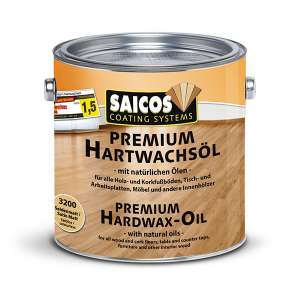 Saicos Premium Hartwachsöl Seidenmatt 2,5 Ltr.