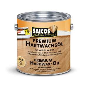 Saicos Premium Hartwachsöl Matt 2,5 Ltr.