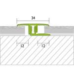 Proline Übergangsschiene 6,5 - 15 mm