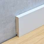 Sockelleiste 16 x 80 mm MDF weiß