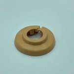 Plastikrosette Eiche/Buche 17-18 mm