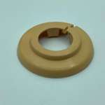 Plastikrosette Eiche/Buche 27-28 mm